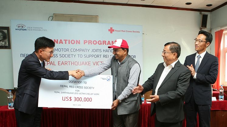 Hyundai Motor donerer til Nepal