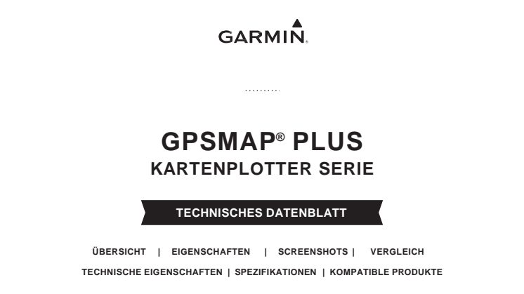 Datenblatt Garmin GPSMAP Plus