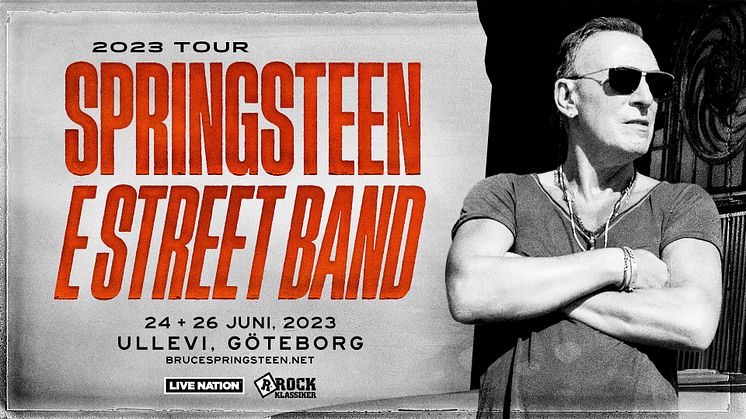 Bruce Springsteen and The E Street Band återvänder till Ullevi