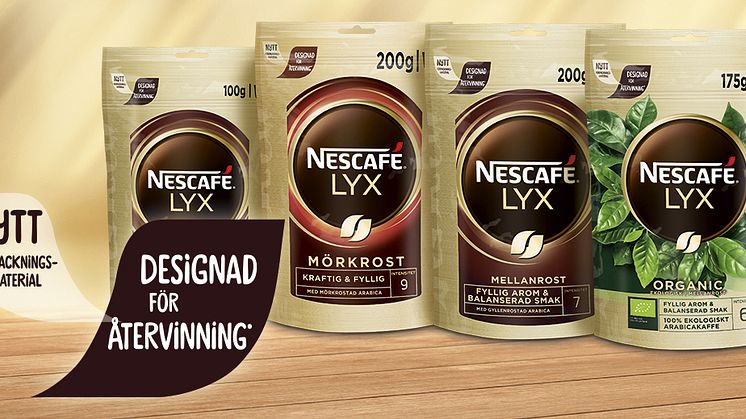 Nescafé LYX i ny refillförpackning