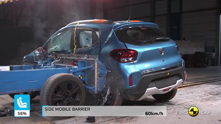 Dacia Spring - Euro NCAP testing - Dec 2021