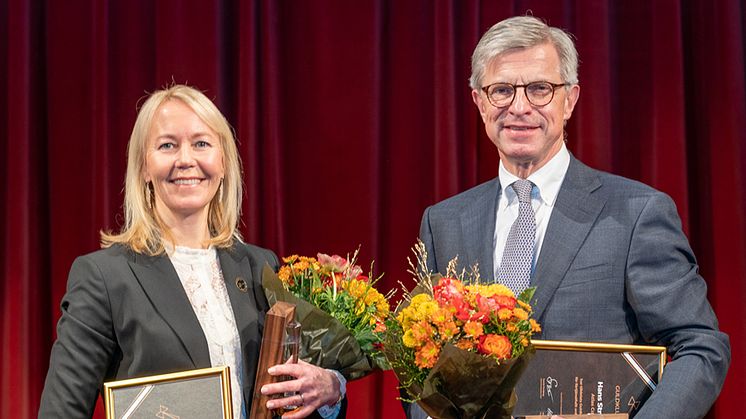 Hans Stråberg och Kathrine Löfberg tilldelas Guldklubban 2019