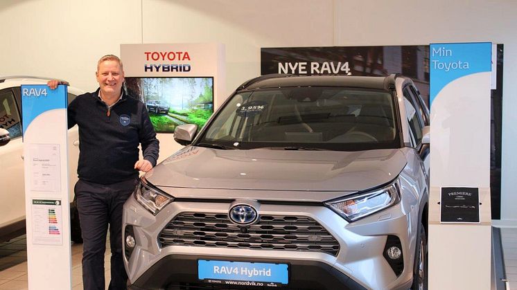 Folke-SUVen RAV4 er klar for lansering på Leknes