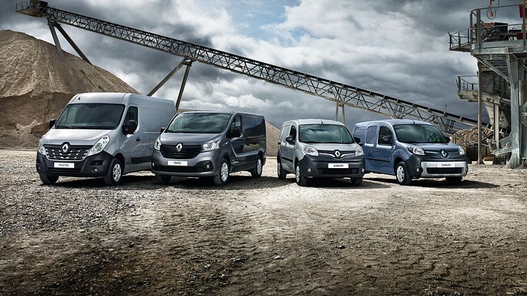 Stærk vækst på varebilsmarkedet for Renault og Dacia