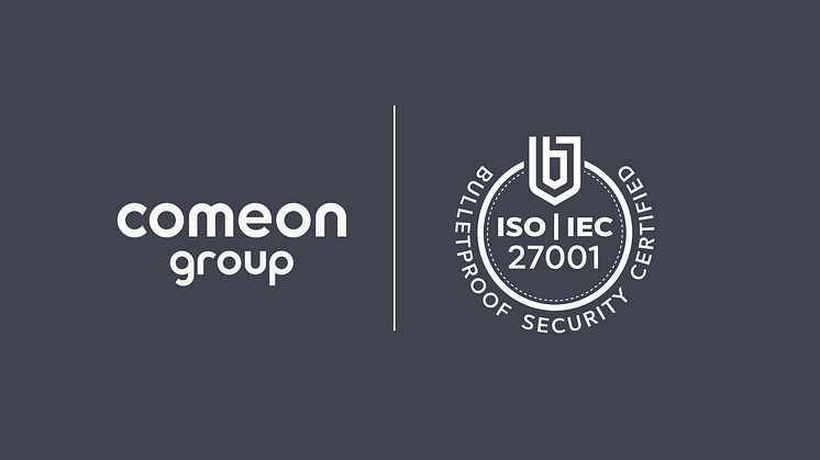 ComeOn Group granted ISO 27000 certification