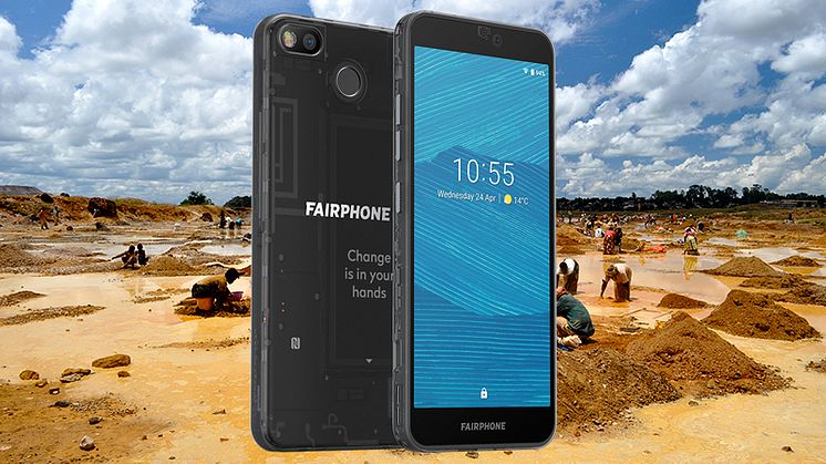 Fairphone arbetar för en hållbar leveranskedja inom mobiltelefoni.