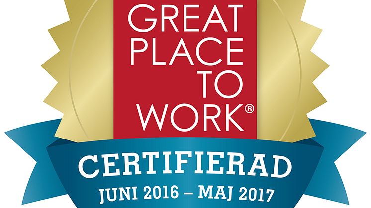 RO-Gruppen först i Sverige att certifieras som ett Great Place to Work