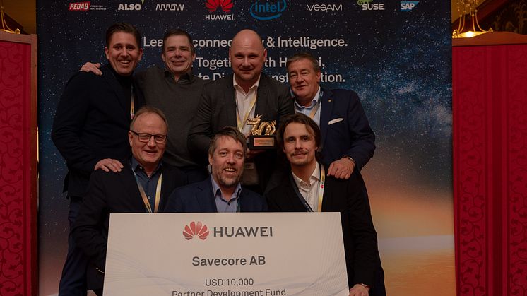 Savecore AB - Growth Partner of the Year