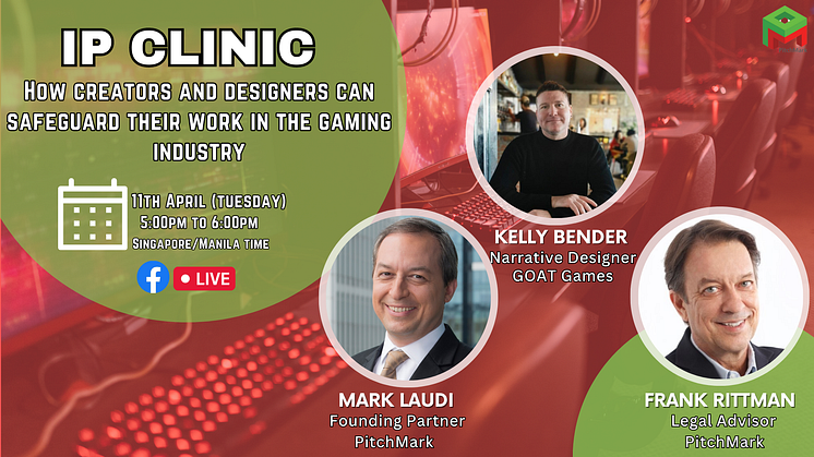 IP Clinic: How creators and designers can safeguard their work in the gaming industry