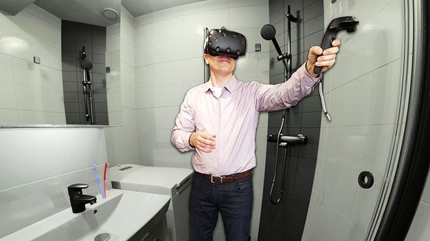 Kylpyhuoneen virtuaalimalli rikkoo jään suunnittelijoiden ja käyttäjien välillä 