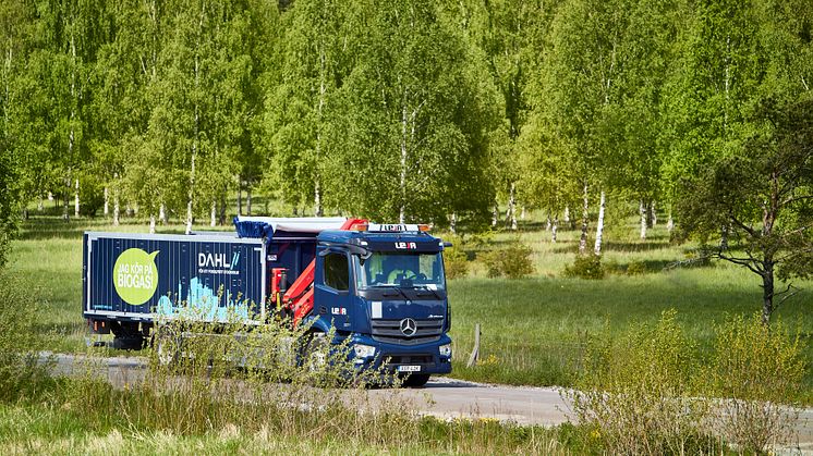 Vvs-grossisten Dahl satsar på biogas och el – ett första steg för ett fossilfritt Sverige 
