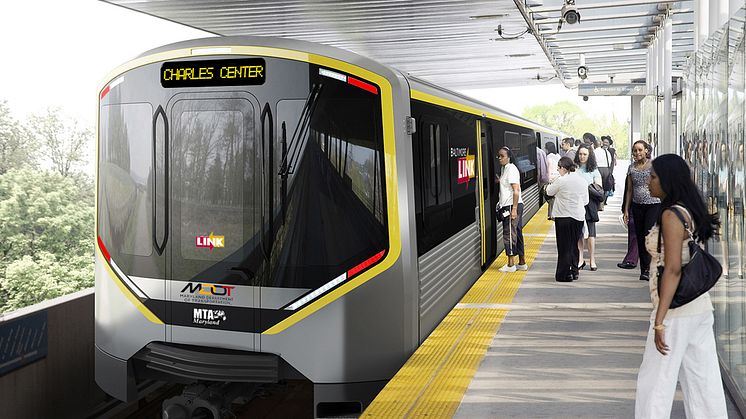 Hitachi Ansaldo Baltimore Rail Partners, LLC: Awarded 400.5 million USD contract for Baltimore Metro Subway Link by the Maryland Transit Administration