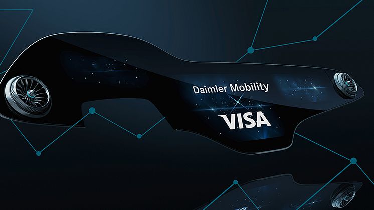 Daimler Mobility et Visa forment un partenariat technologique mondial pour intégrer le commerce digital en voiture de façon fluide et pratique