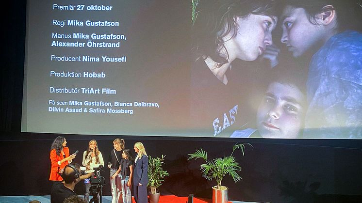 Paradiset brinner presenteras på Filmhuset. Foto: Hend Aroal/Film Stockholm.