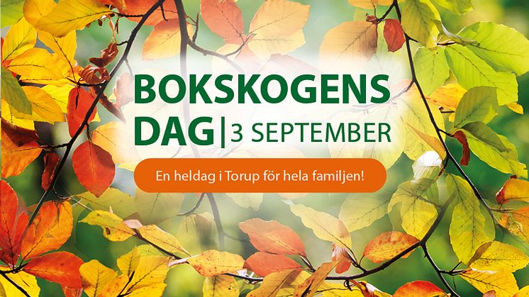 Bokskogens dag i Torup den 3 september.