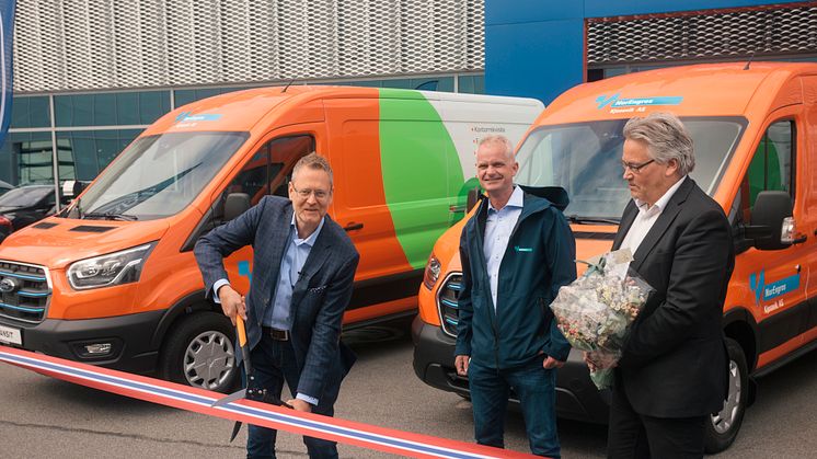 Ford E-Transit Norgespremiere 2022