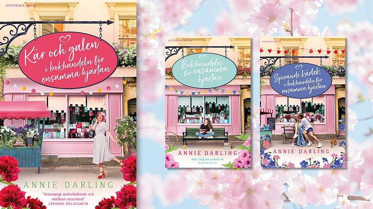 Väck vårkänslorna med ny romantisk feelgoodkaramell om bokhandeln i Bloomsbury