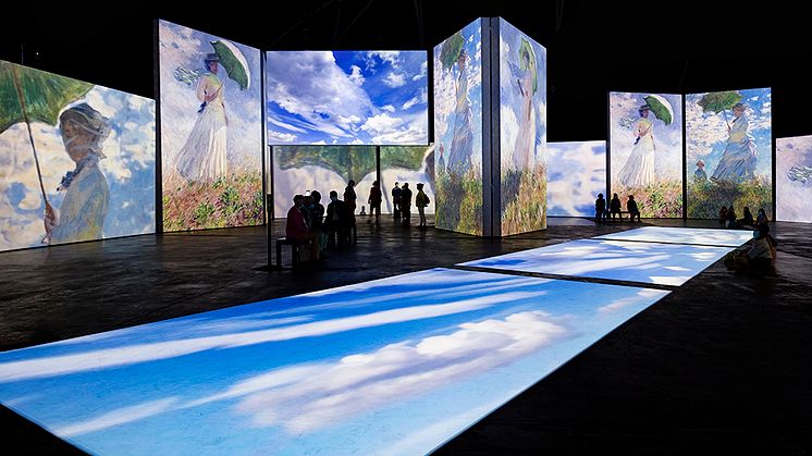 Världsutställningen Monet & Friends Alive är skapad av Grande Experiences. Den visas på Kalmar Slott under perioden 1 april till 5 november 2023.