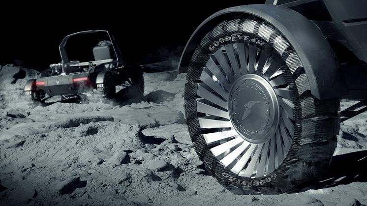 Goodyear går sammen med Lockheed Martin om at  kommercialisere mobilitet på månen