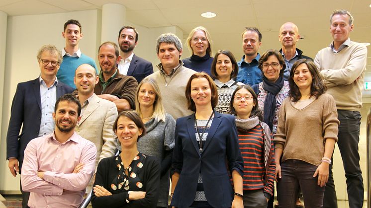 Samarbeidspartnerne i EU-prosjektet 4RinEu er samlet i Oslo denne uken. Foto: Boligbygg