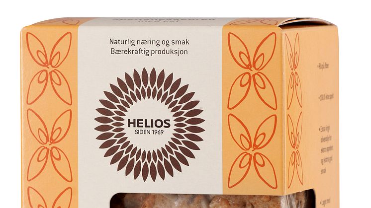 Helios speltknekkebrød med ost økologisk 200 g