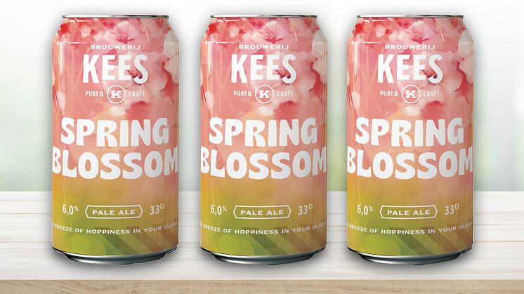Kees Spring Blossom - blommigt öl med inslag av humle, citrus och karamell och liten bitterhet. Passar bra till vårens och sommarens grillbuffé.