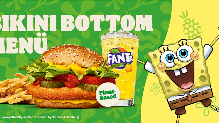Schmeckt nach mehr: Der neue Bikini Bottom Burger von Burger King®
