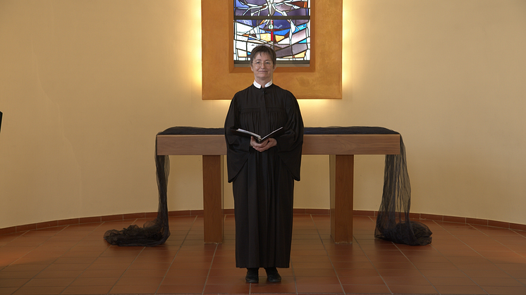 Annette Hestermann, Pfarrerin der Hephata-Kirchengemeinde, hat die Video-Andacht zu Karfreitag inhaltlich gestaltet.