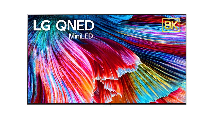 LG presenterar företagets första QNED Mini LED-tv på virtuella CES 2021