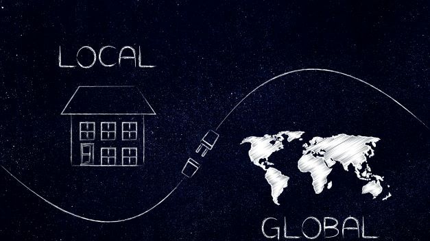 Radonova globalt och lokalt, webb