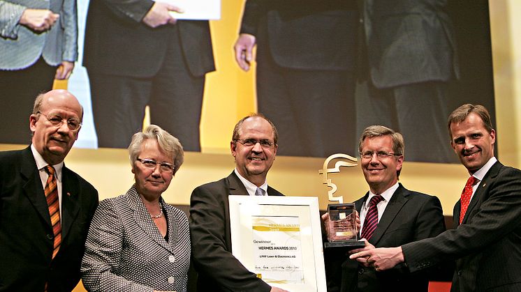 LPKF receives the 2010 Hermes Award