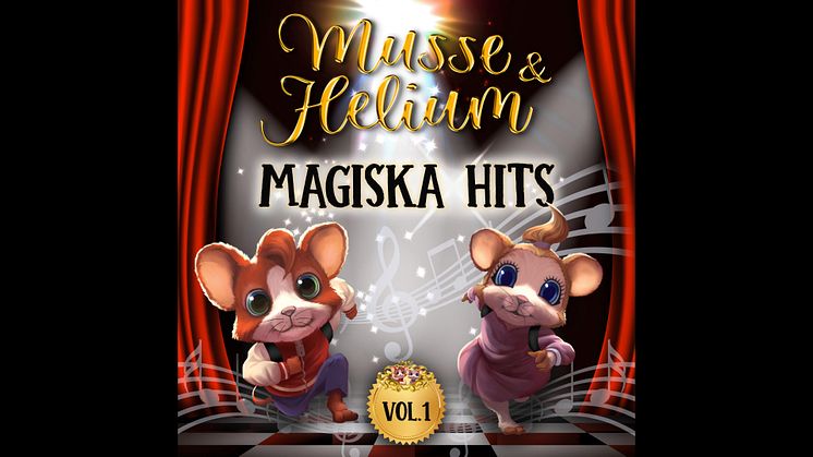 Nu släpper barnens favoriter mössen Musse & Helium debutalbum