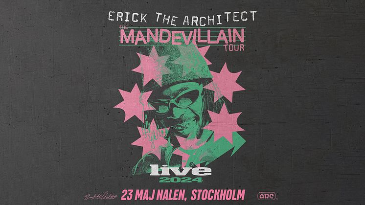 Erick the Architect till Nalen med rykande färskt debutalbum