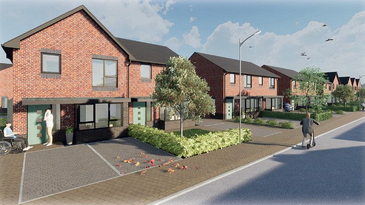 New homes under way in Whitefield