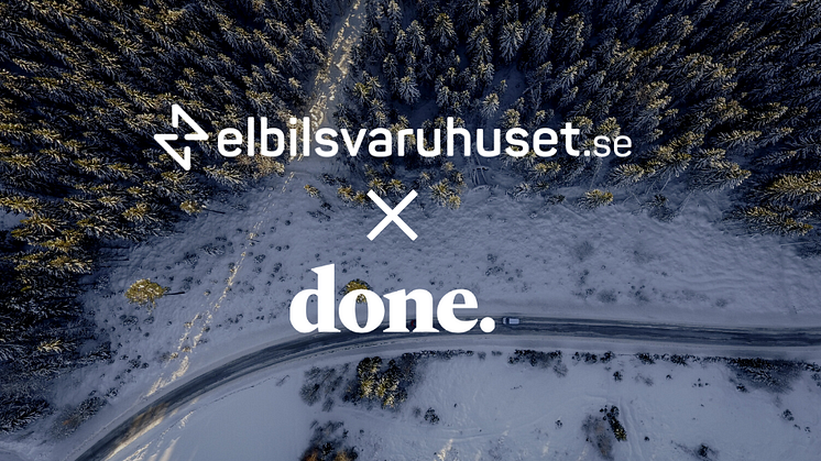 Done & Elbilsvaruhuset.se lanserar nu en helhetslösning för inköp, installation samt Grönt Teknik-hantering av elbilsladdare.