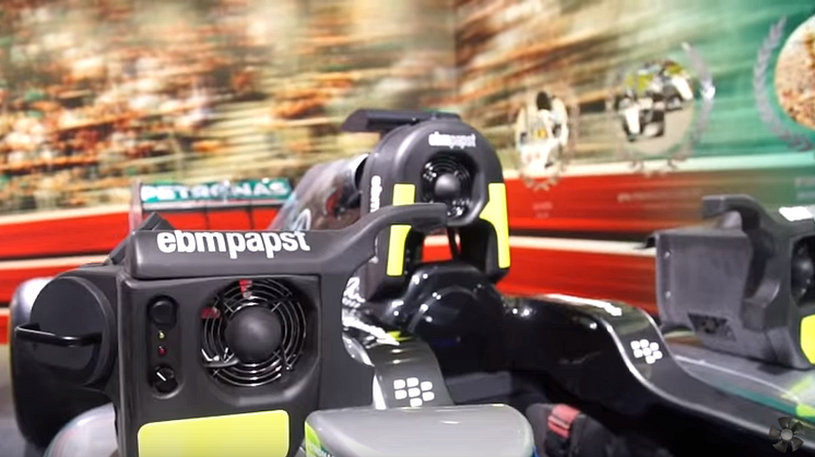 ebm-papst TV "Cooling solutions for the 2015 F1™ World Champions"