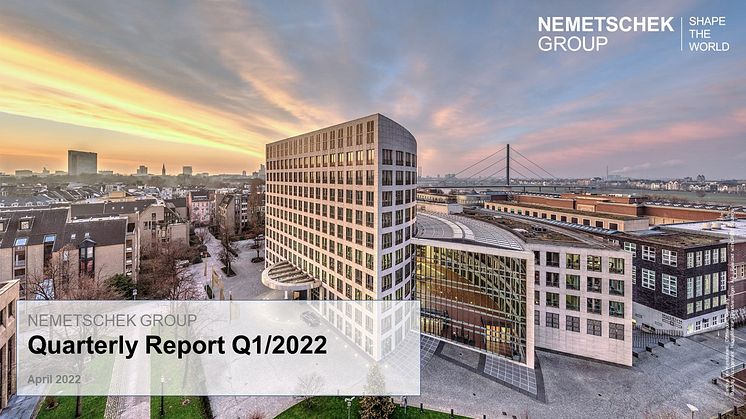 Nemetschek Group mit starkem Jahresauftakt 2022