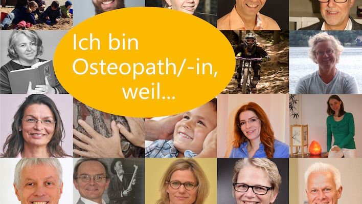  „Ich bin Osteopath/in, weil…“ /  Internationale Osteopathie-Woche vom 17. bis 23. April 2016
