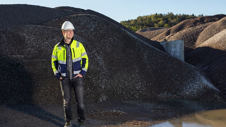 Gauti Ljungholm Asbjörnsson Renovas miljöstipendiat 2021. Foto: Robert Lipic