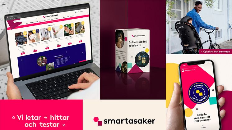 Nu har SmartaSakers nya visuella identiteten lanserats.