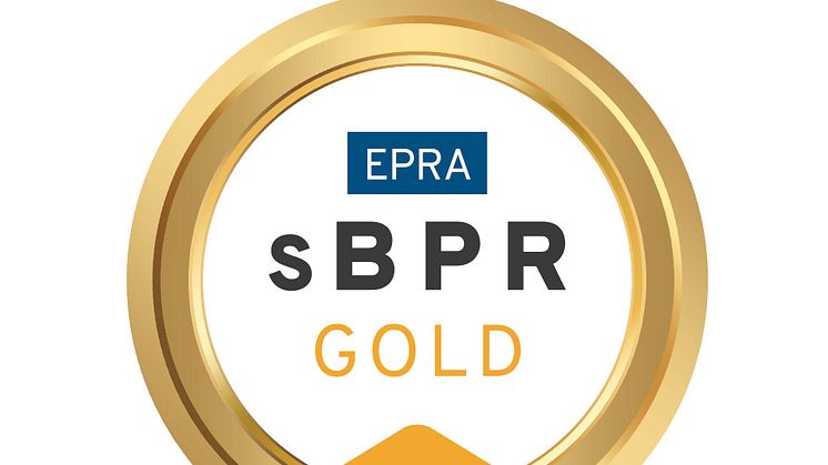 Aroundtown awarded for highest transparency standards in reporting with EPRA BPR Gold for the 7th consecutive time and EPRA sBPR Gold for the 6th consecutive time