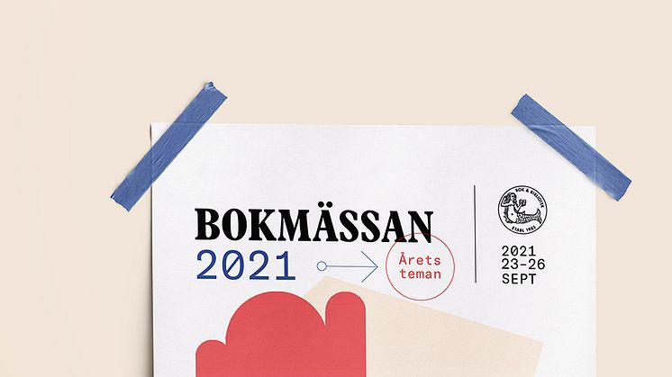 Tre teman på Bokmässan 2021