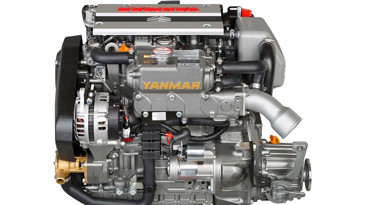 Hi-res image - YANMAR - YANMAR 3JH40 inboard engine