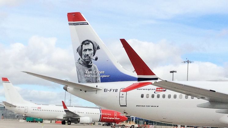 Norwegian double daily flights from Dublin to New York take off