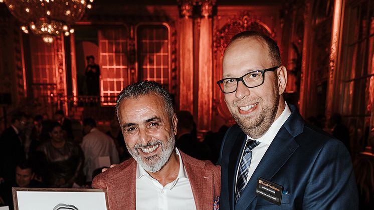 Abbe Elyounssi, founder of Public Clean, received the Growth Rings in Silver for the global award Founder of the Year category Small Size Companies at the Founders Awards Gala held at Grand Hôtel in Stockholm on September 20.