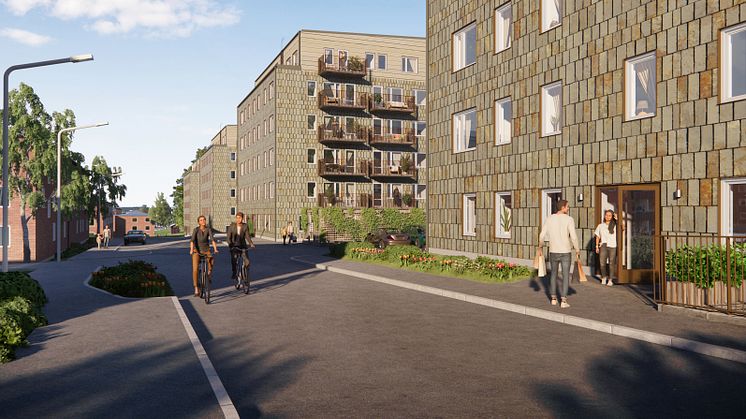 Skandia Fastigheter byggstartar  ytterligare 175 lägenheter i Kållered