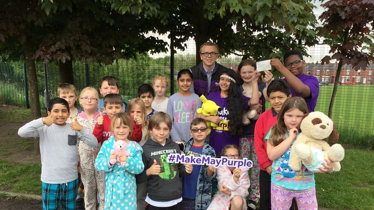 Oxford Grove Primary School pupils help to conquer stroke