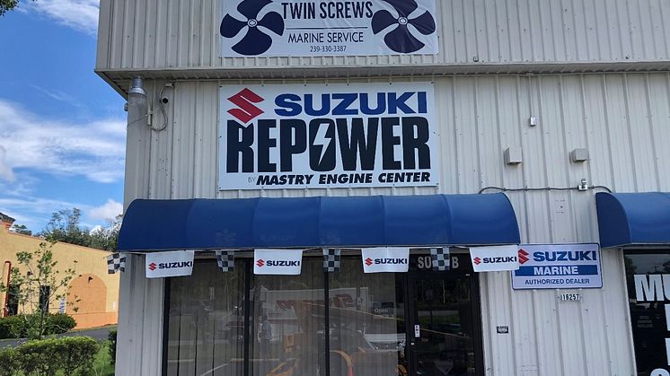 Twin Screws Marine Service in Fort Myers, Florida, is the latest authorized Mastry Suzuki RePower Center