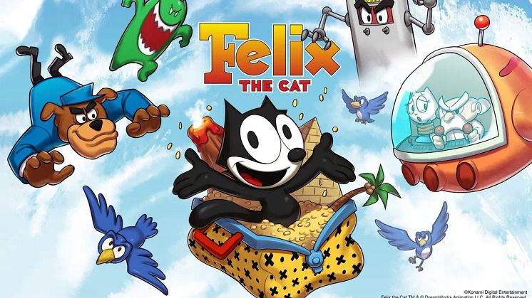Digital Bundle of Two Classic Felix the Cat Games is Available Now!
