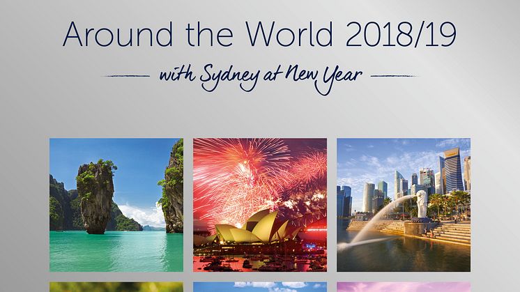 Fred. Olsen Cruise Lines' 'Around the World 2018/19 with Sydney at New Year' brochure